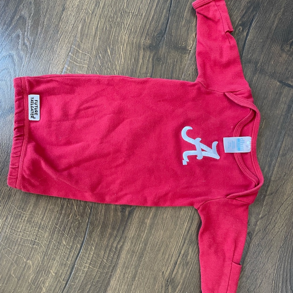 University of Alabama newborn layette gown
